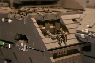 Illustration for article titled LEGO Spaceship Is Seven Feet Long, Took Four Years To Build